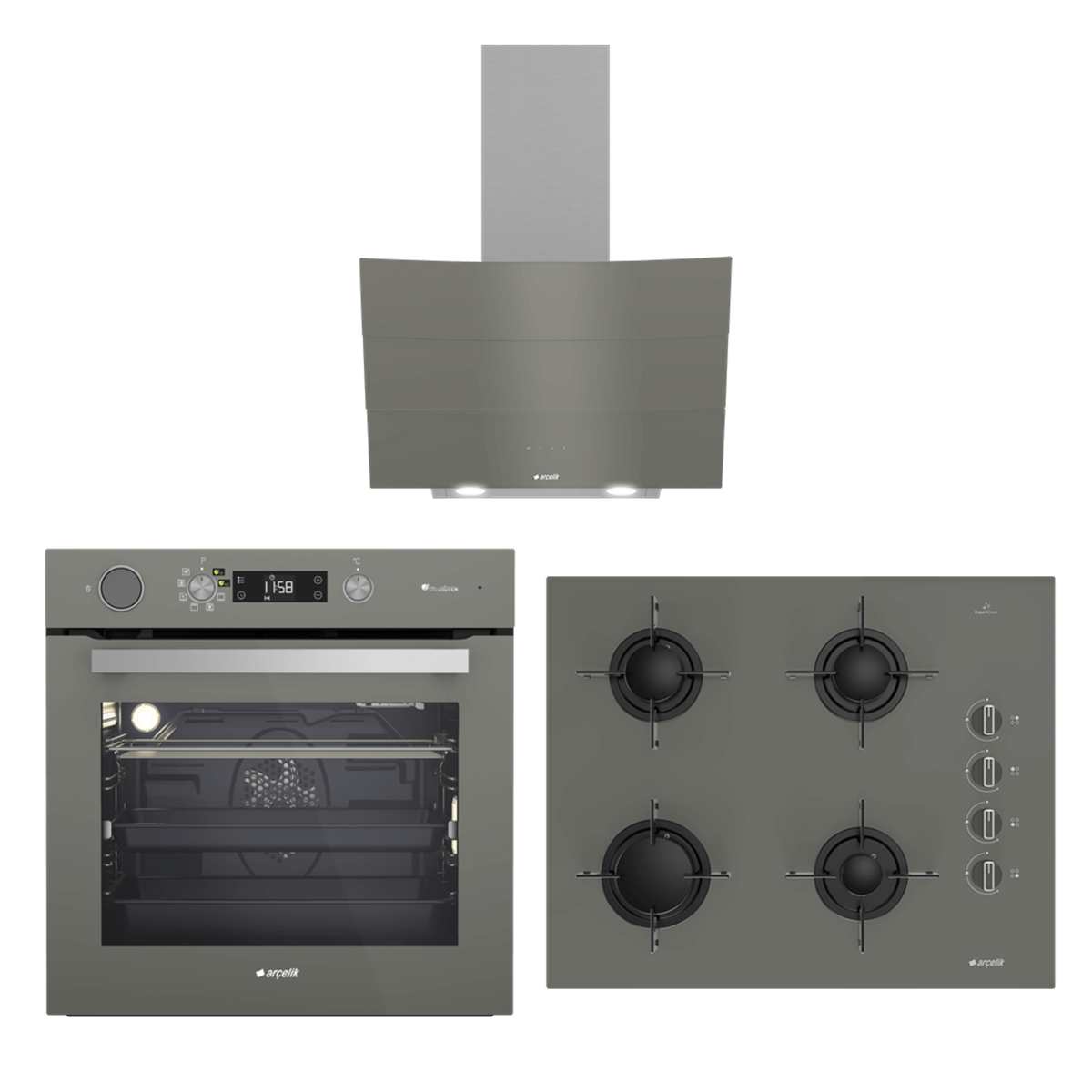 arcelik-ultra-hijyen-gri-ankastre-set--f08043